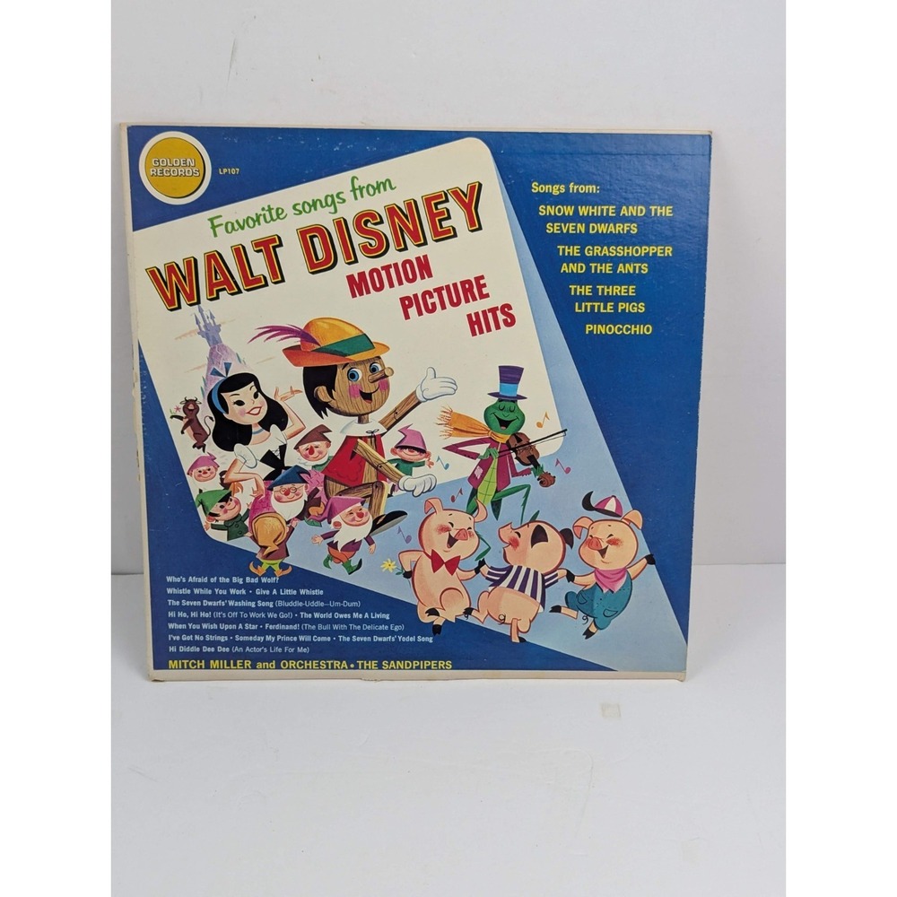 Favorite Songs From‎ Walt Disney Motion Picture Hits LP107